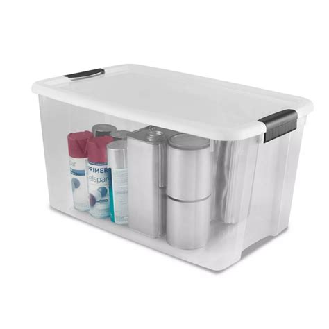 sterilite tote box steel|sterilite clear storage box.